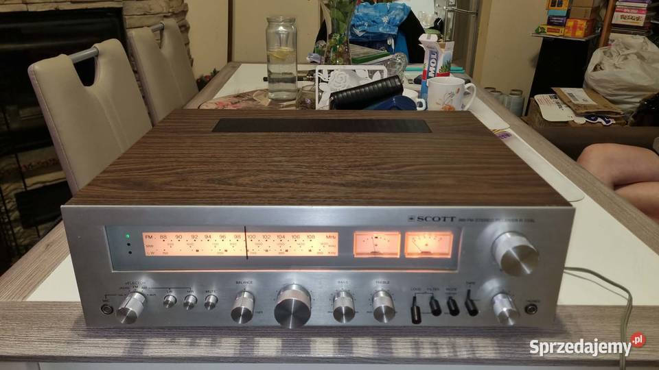 Amplituner Monster Scott R326 L 2x37Watt 8ohm Warta