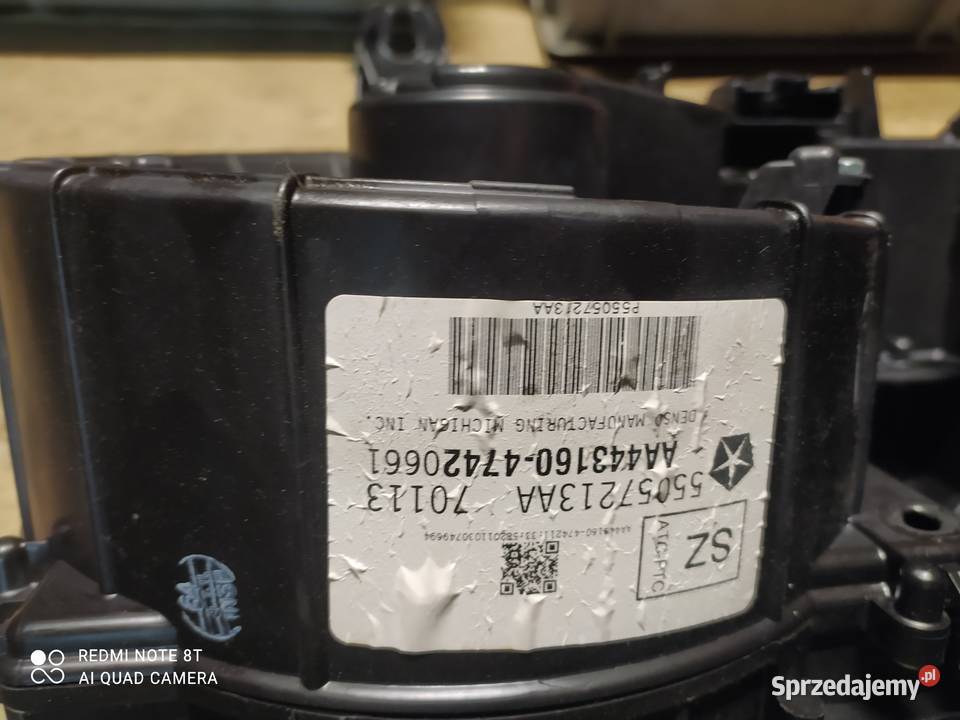 JEEP COMPASS 11 NAGRZEWNICA OBUDOWAWENTYLATOR Rok produkcji 2011 Trzebnica