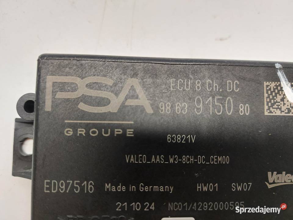 OPEL Grandland II 2024 Moduł sterownik PDC