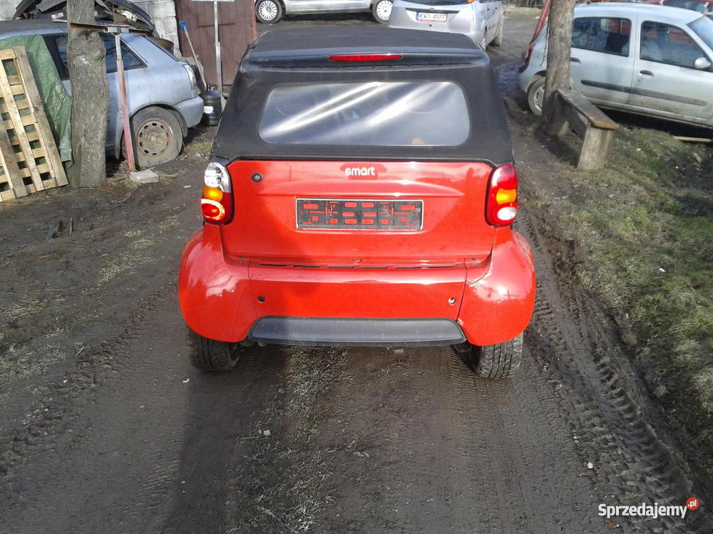 Smart Fortwo półautomatyczna Wieliczka sprzedam