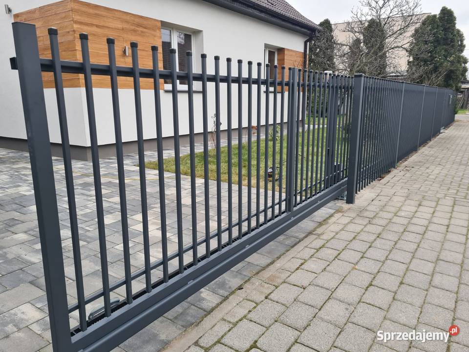 Brama przesuwna 500x150 KING ogrodzenia bramy wielkopolskie Konin