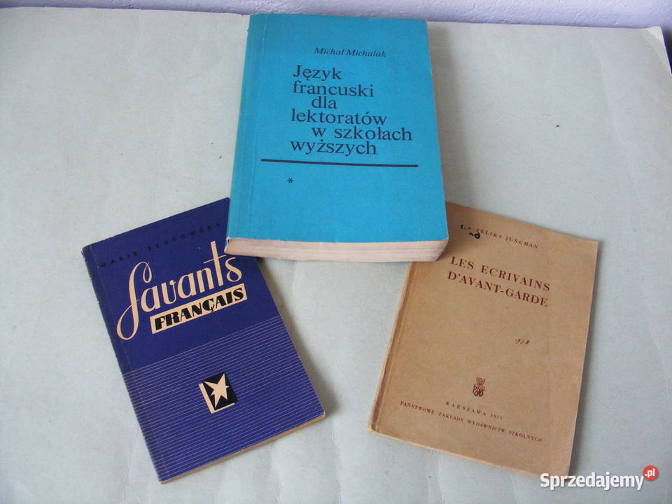 Język francuski lektorów Sevants Francais Les Rok wydania 1979 Oborniki Śląskie sprzedam