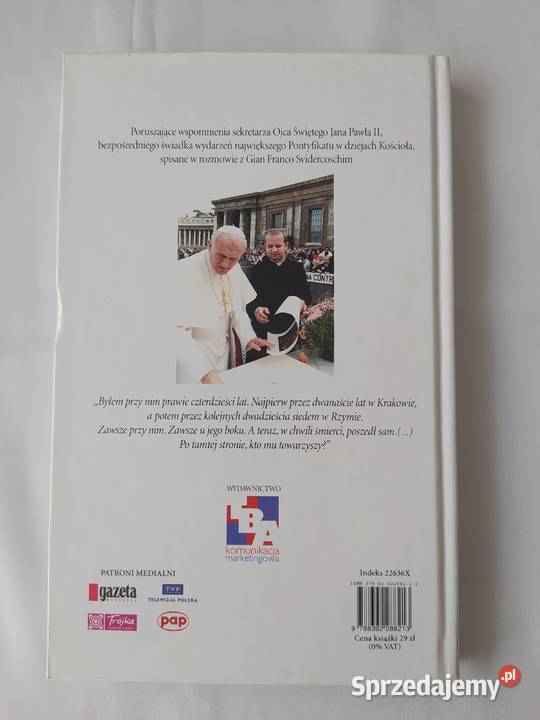 ŚWIADECTWO Stanisław Dziwisz podlaskie