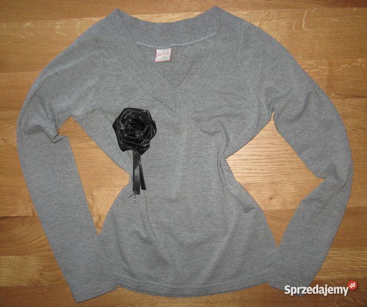 SZARA BLUZKA BUTIK 34 36 sprzedam