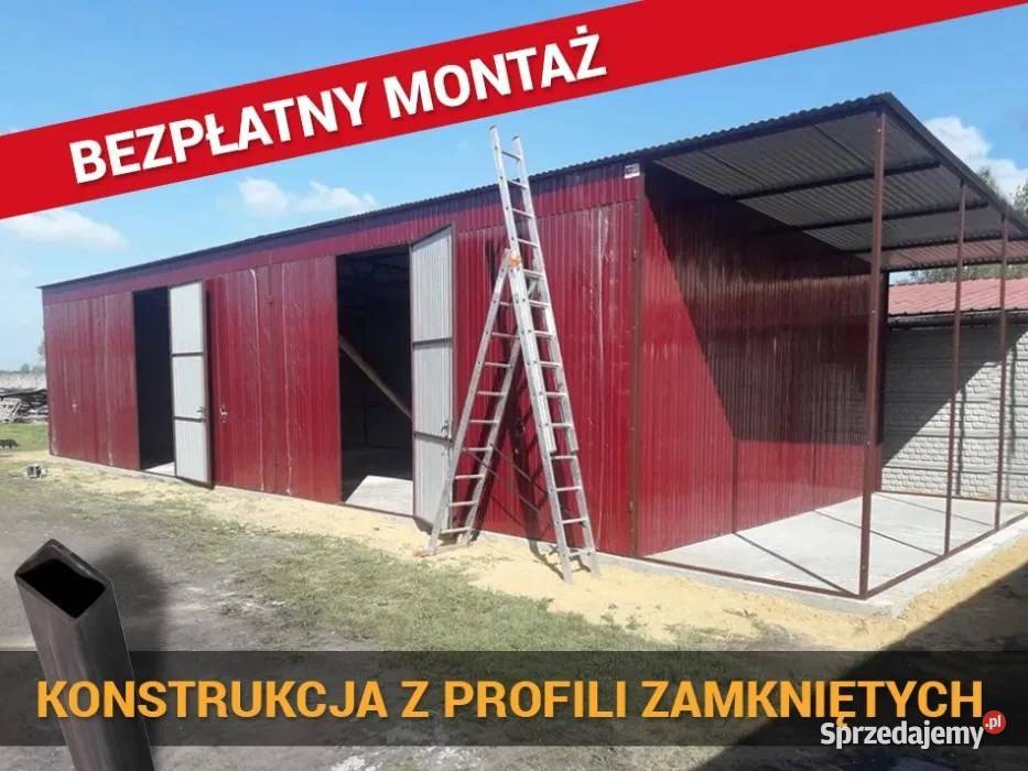 Magazyn Rolniczy Garaż Blaszany GrzywStal Mława