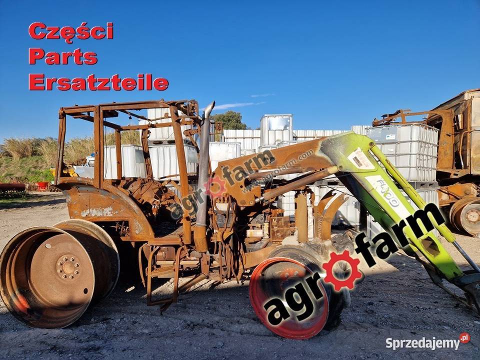 Claas Axos 340 części skrzynia biegów silnik oś Byków
