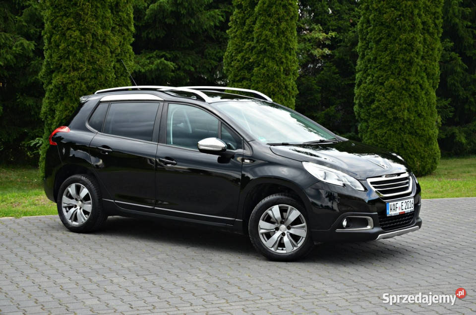 Peugeot 2008 12 Benz 110 LED Serwis Właśnie Ten 85000km Ostrów Mazowiecka