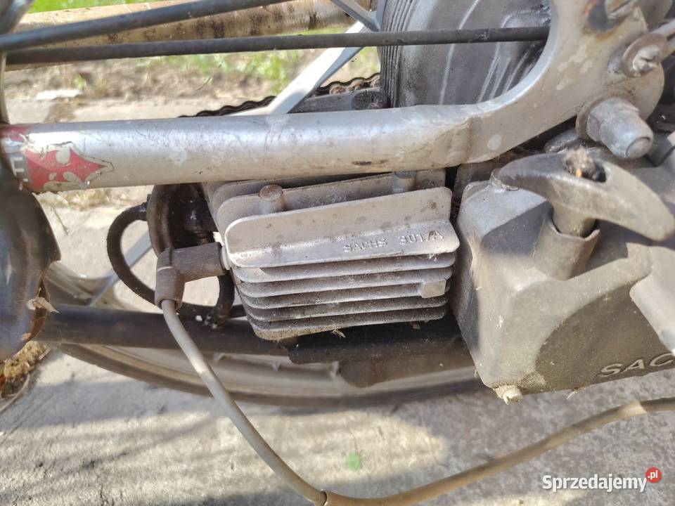 Rower z Silnikiem Sachs Spalinowy Kłodawa