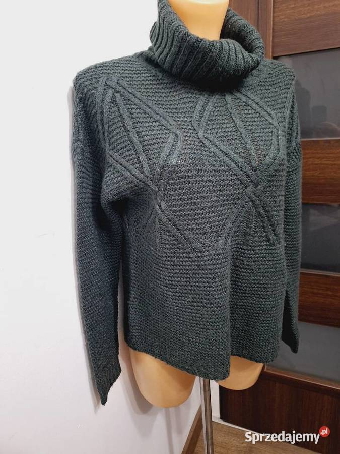 M Swetr golf grafitowy sprzedam