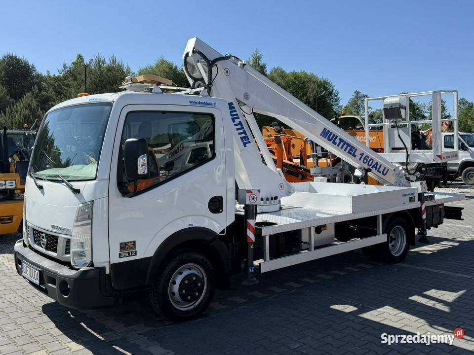 Nissan Cabstar Podnośnik Koszowy 165m Multitel świętokrzyskie Widełki