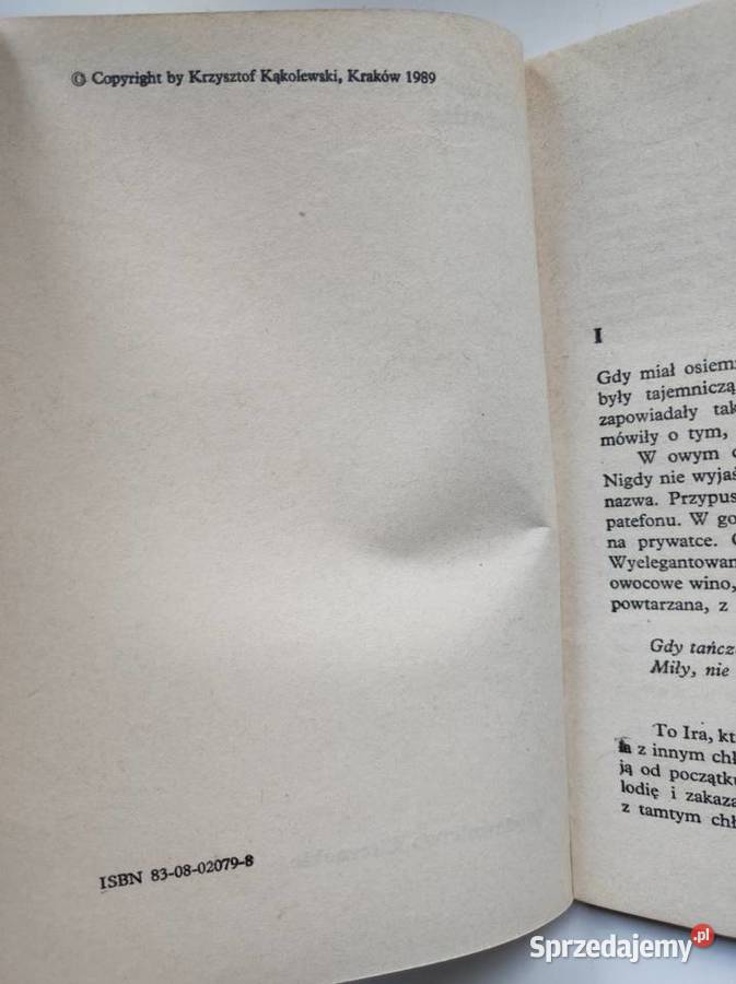 Paradis kąkolewski Krzysztof literatura piękna