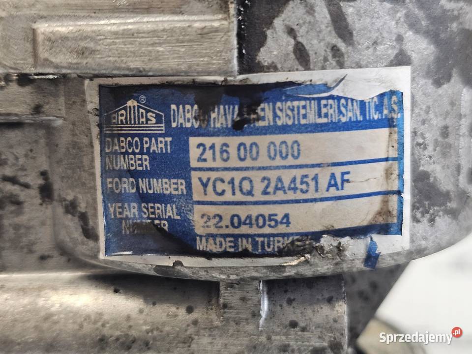 FORD TRANSIT 24 TDCI PHFA 100 08r pompa vacum