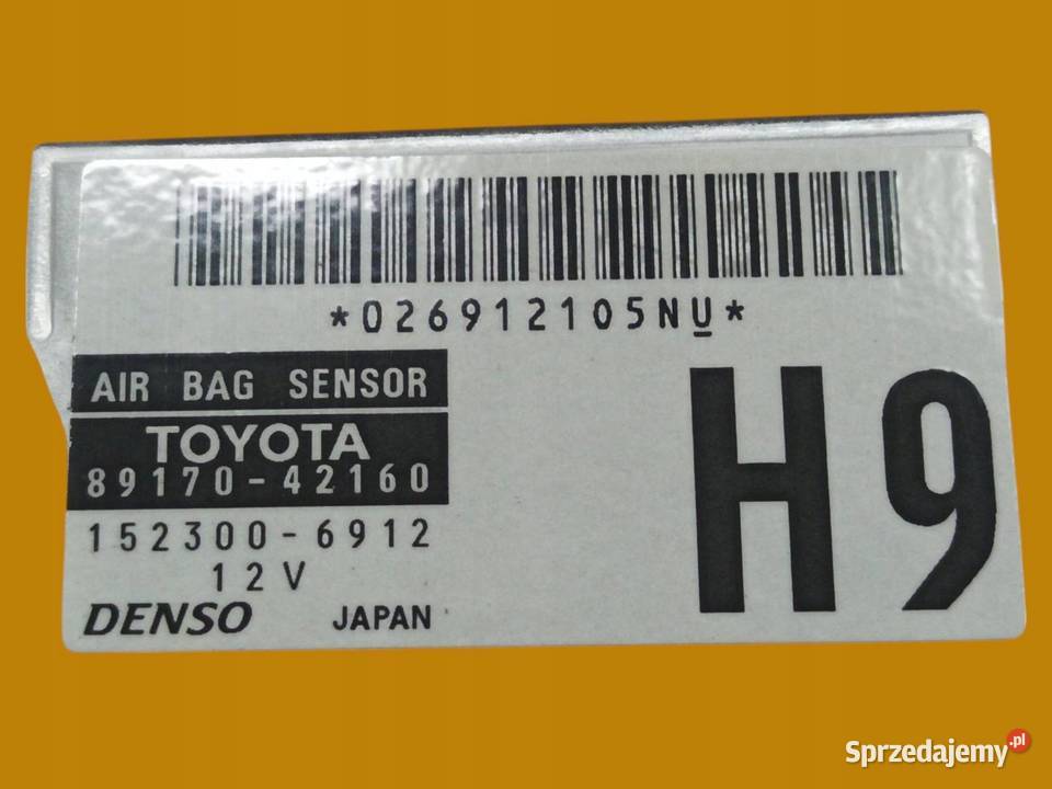 SENSOR AIRBAG 8917042160 Toyota RAV4 II 20002005 sprzedam