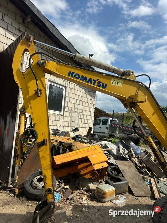 Minikoparka Gąsienicowa KOMATSU PC35 PC35MR2 Tymowa
