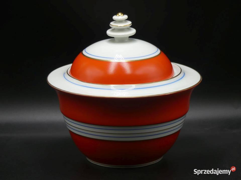 Zjawiskowa bomboniera art deco Carl Tielsch Poznań