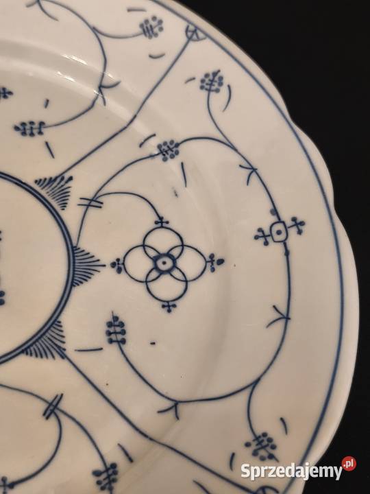 Talerz kolekcjonerski wzór słomkowy