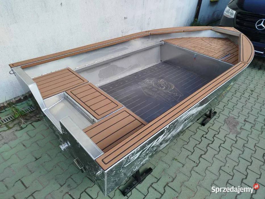Łódź aluminiowa wędkarska GF 370 O 37m 10 rabatu Szczecin