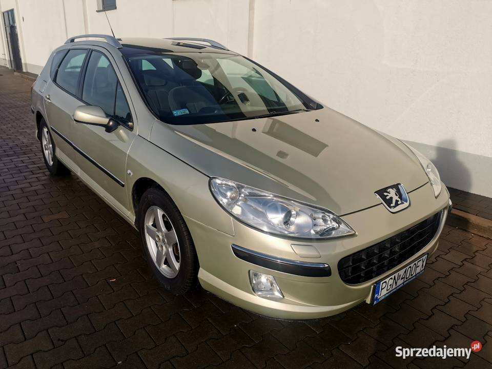 PEUGEOT 407SW 2,0PB 136KM DOINWESTOWANY,SZKLANY DACH,PREMIUM,STAN WZOROWY