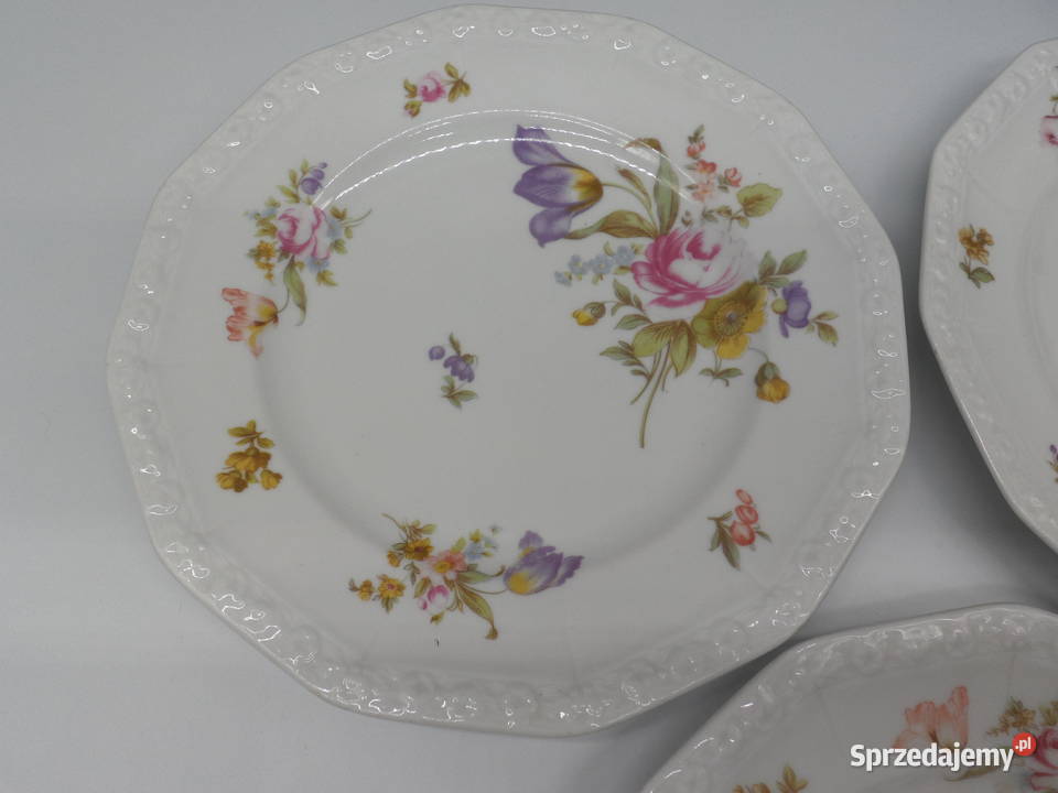 Zestaw 3 Talerzy ROSENTHAL MARIA Sommerstrauss Raszków