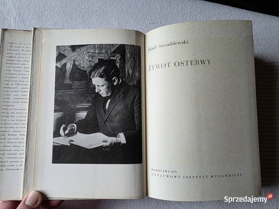 Żywot Osterwy Józef Szczublewski Pozostałe Kultura i Rozrywka małopolskie