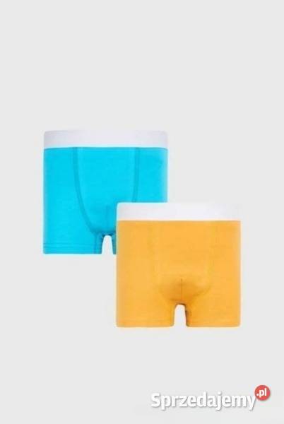 2 PACK niebieskożółtych bokserek Basic 110116 Kraków