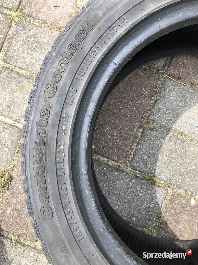 Opony zimowe Continental 15 sprzedam