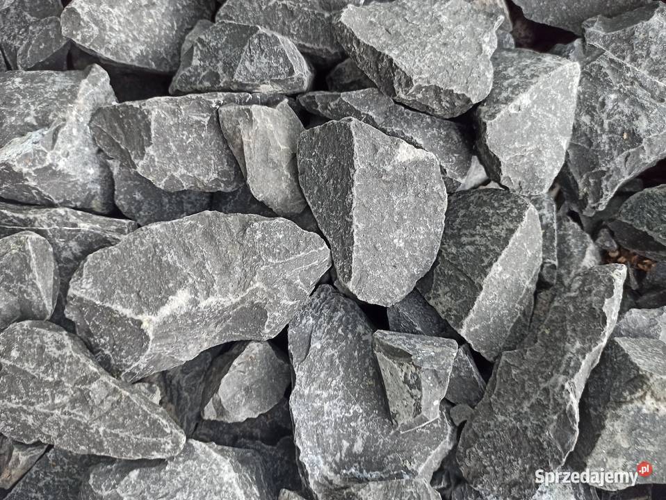 Kamień Czarny Grys Bazaltowy Grafit Bazalt łódzkie