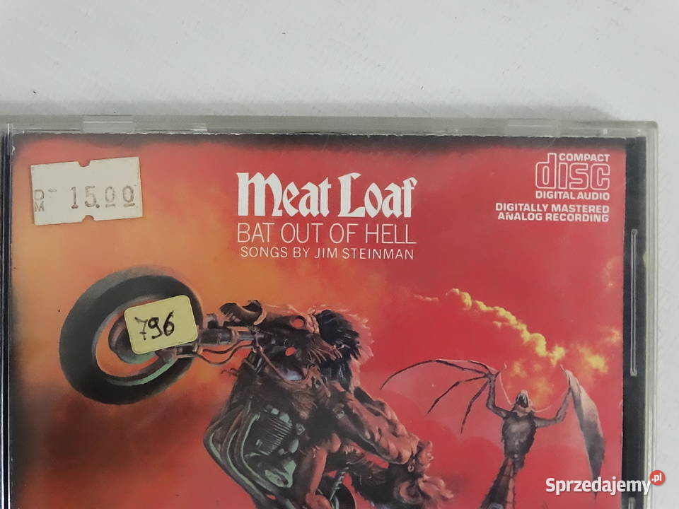 MEAT LOAF Bat Out Of Hell Kultowe wydanie USA lubelskie Biłgoraj