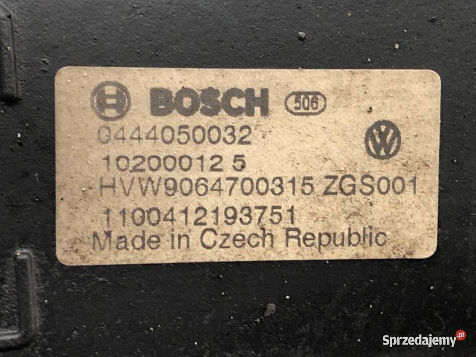 ZBIORNIK SCR VW CARFTER 30 35 0444050032 25 163 osobowe