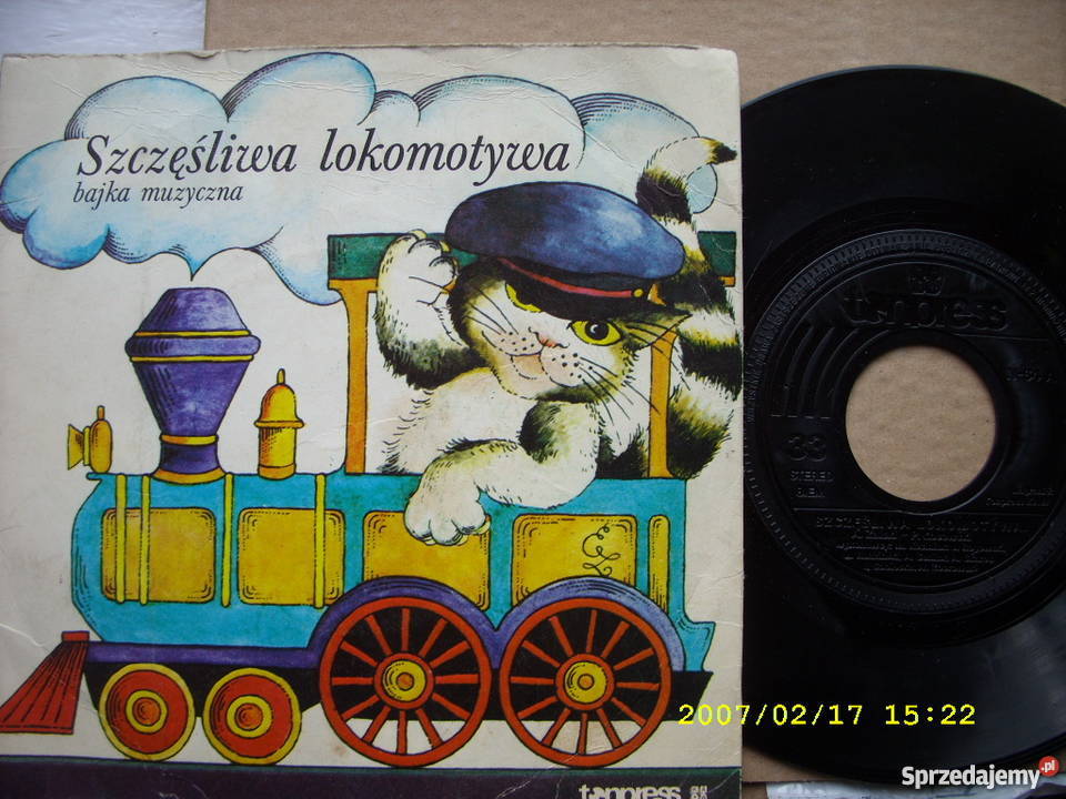 Bajka SZCZESLIWA LOKOMOTYWA singiel33RPM dolnośląskie Wołów sprzedam