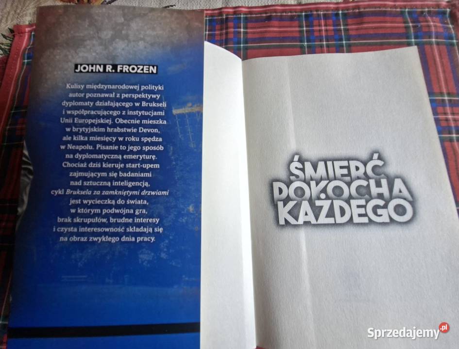 Śmierć pokocha każdego John R Frozen miękka sprzedam