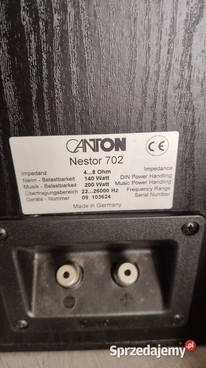 Canton Nestor 702 Słuchawki i głośniki Kutno