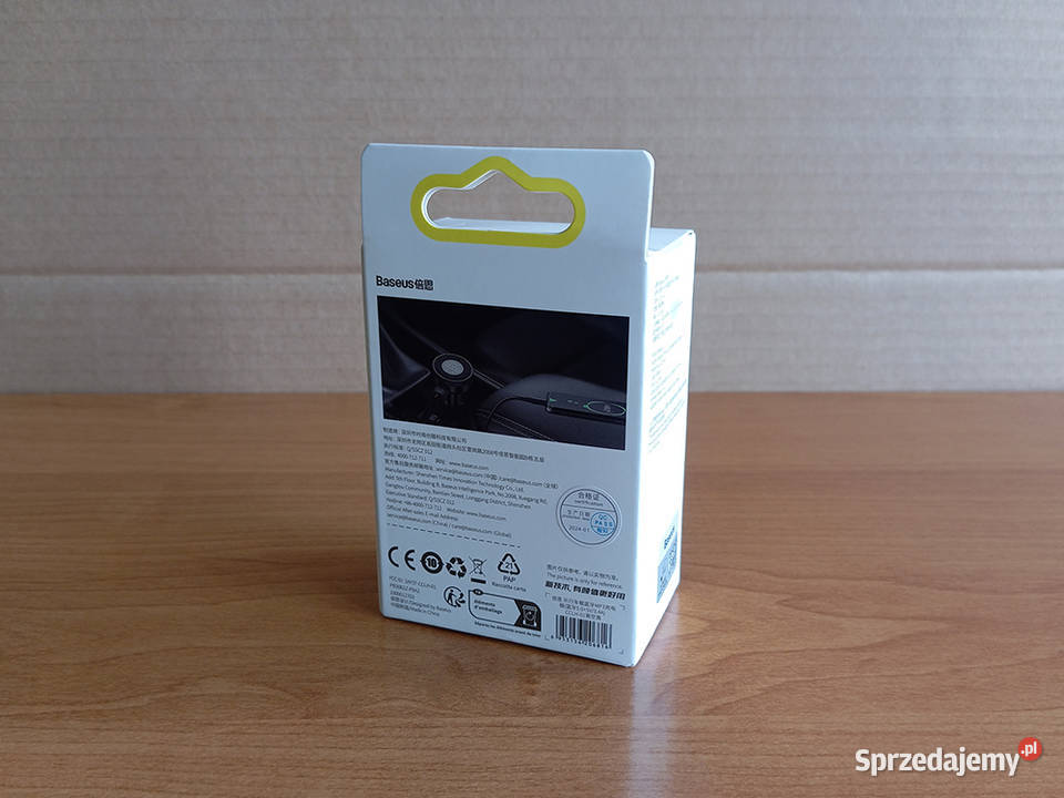 NOWY Transmiter FM Baseus Enjoy Car Wireless MP3 mazowieckie Węgrów