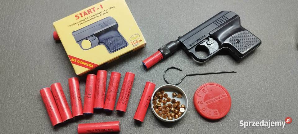 Pistolet hukowy START1 race hukowenaboje hukowe Sporty strzeleckie i myślistwo Kraków