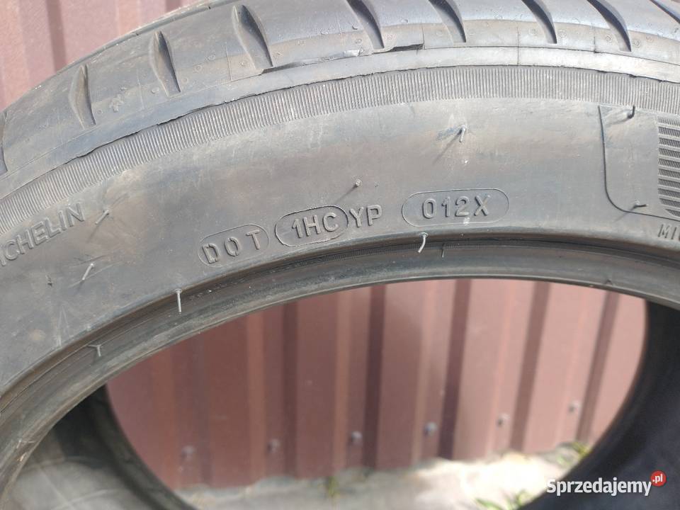 2 Opony Michelin pilot sport 424545 r19 2023r mazowieckie Siedlce