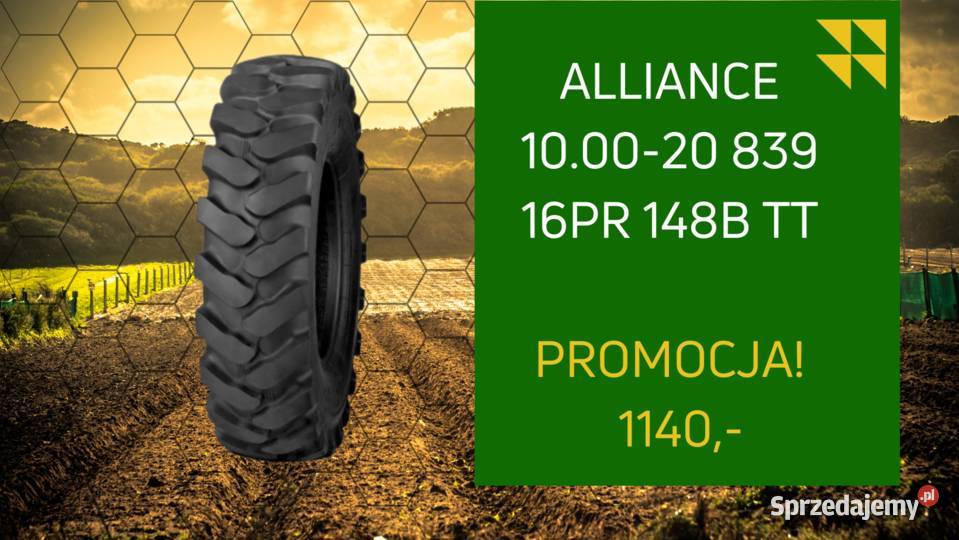 NOWA OPONA ALLIANCE 100020839 16PR 148B TT Gdańsk