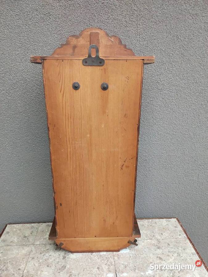 Stary zegar ścienny gabinetowy GB Gustav Becker Tczew