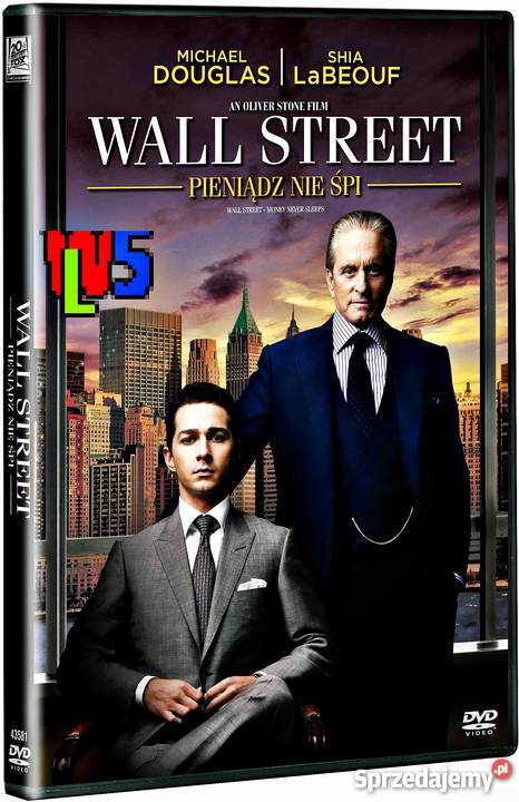 WALL STREET PIENIĄDZ NIE ŚPI MICHAEI DOUGLAS Kalisz sprzedam