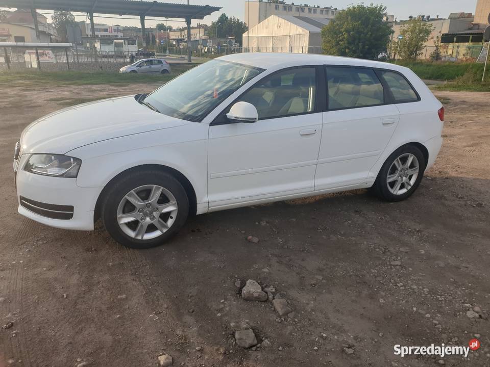 Audi A3 II 8P 14T 2009 144 SPORTBACK kujawsko-pomorskie Inowrocław