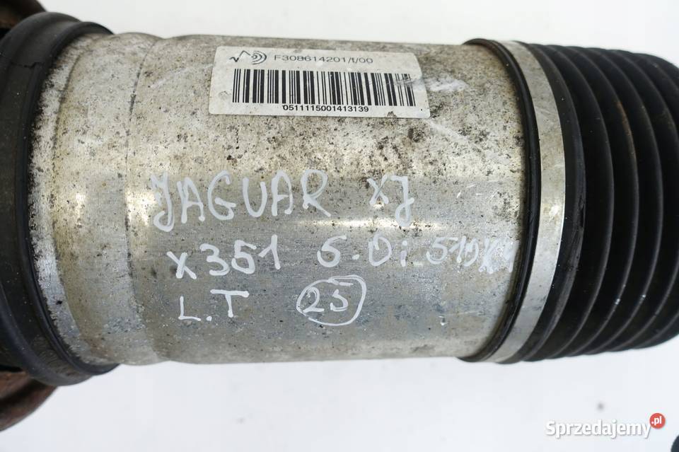Jaguar XJ X351 50 V8 TYLNY AMORTYZATOR lewy tył