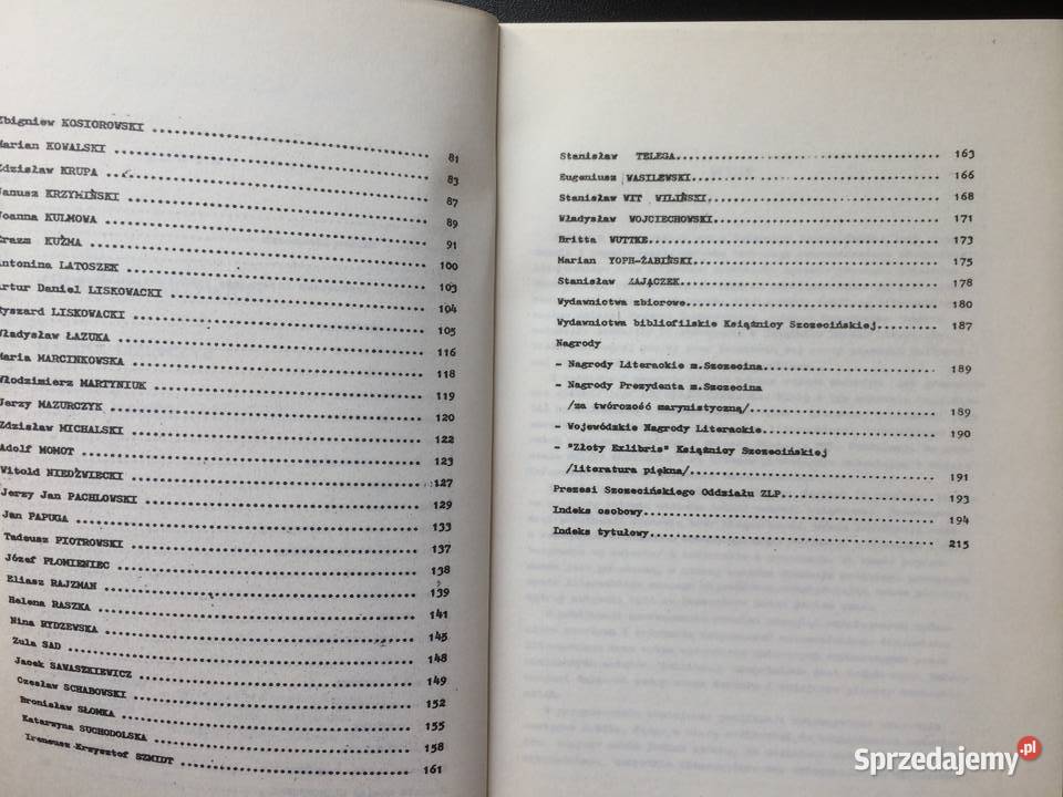 3324 Szczecin Literacki 1946 1985