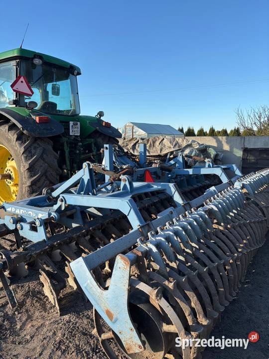 Brona talerzowa 5 m hydraulicznie składana Kalisz