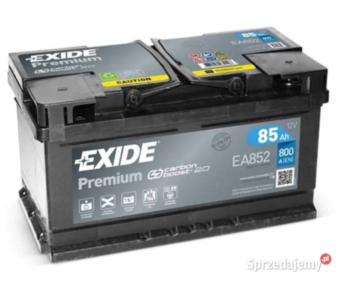 Akumulator Exide Premium 85Ah 800A PRAWY PLUS Wałbrzych sprzedam