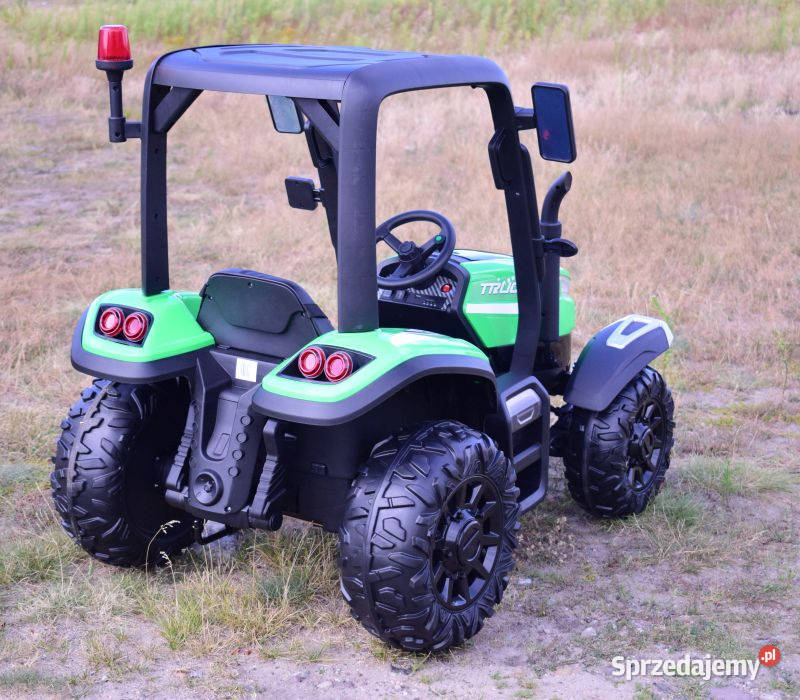 Autko na akumulator OLBRZYMI TRAKTOR Z PRZYCZEPĄ Myszków sprzedam