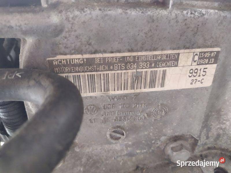 SILNIK KOMPLETNY BTS SKODA FABIA ROOMSTER POLO śląskie Rudziniec