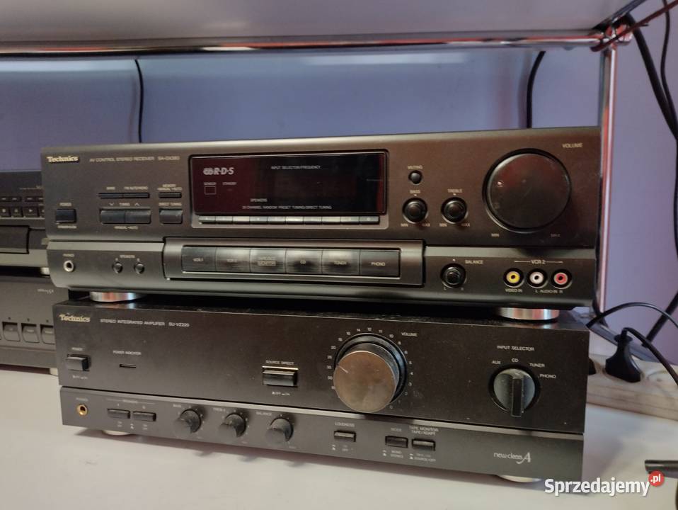 Wzmacniacz stereo Technics SUVZ220 Wzmacniacze i pokrewne łódzkie