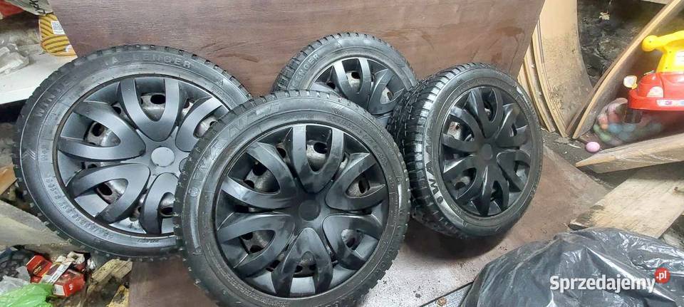 Sprzedam komplet opon zimowych z felgami śląskie