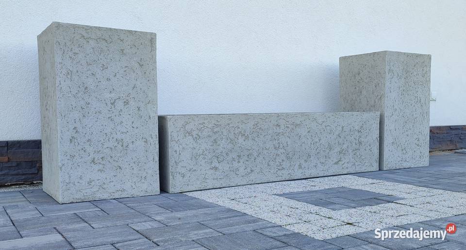 Donice ogrodowe termo Beton architektoniczny mazowieckie Warszawa