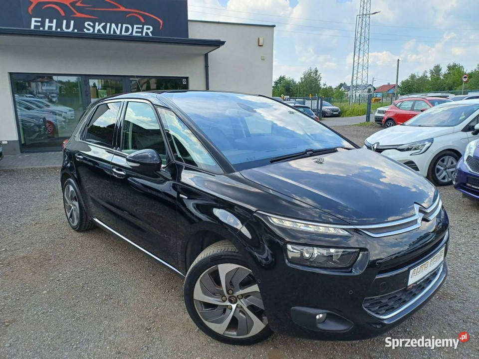 Citroen C4 Picasso Skóra VirtualCocpit Navi LED benzyna Motoryzacja małopolskie Chrzanów