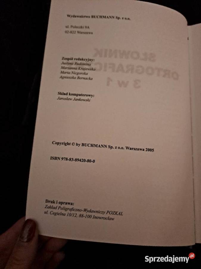 Słownik ortograficzny Buchmann dolnośląskie